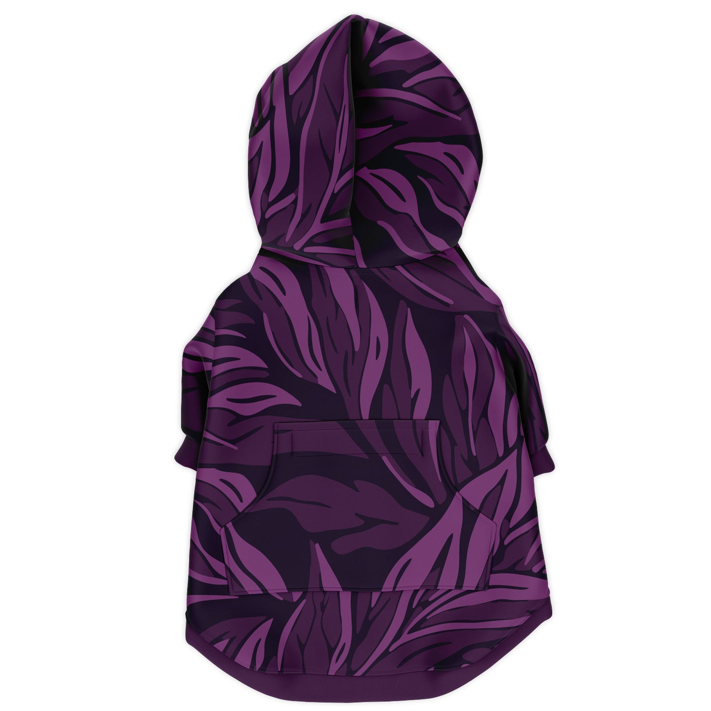 PLUM LEAF DOG HOODIE