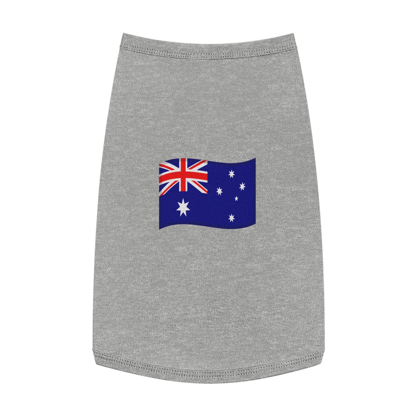 AUSTRALIA FLAG EMOJI DOG T-SHIRT