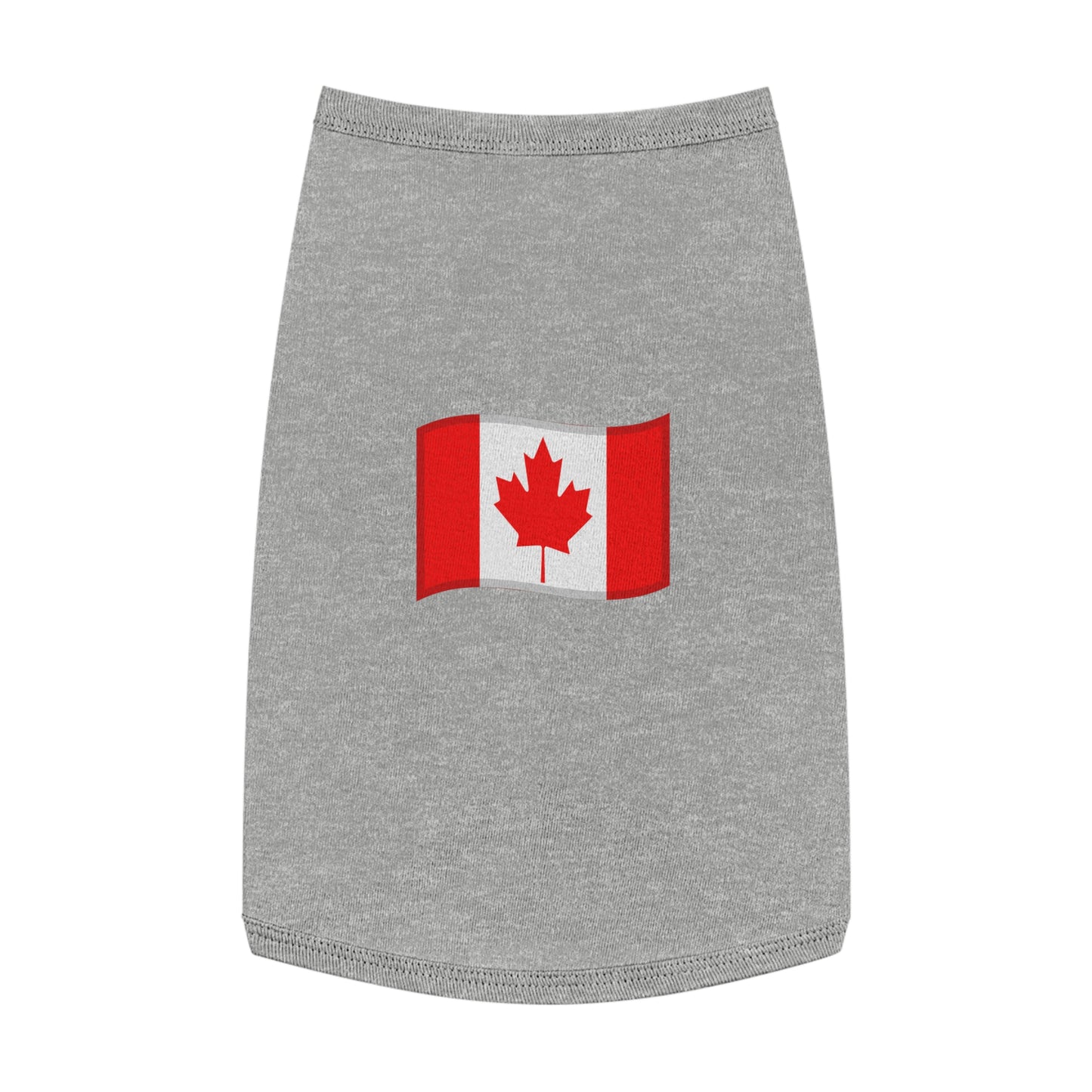 CANADA FLAG EMOJI DOG T-SHIRT