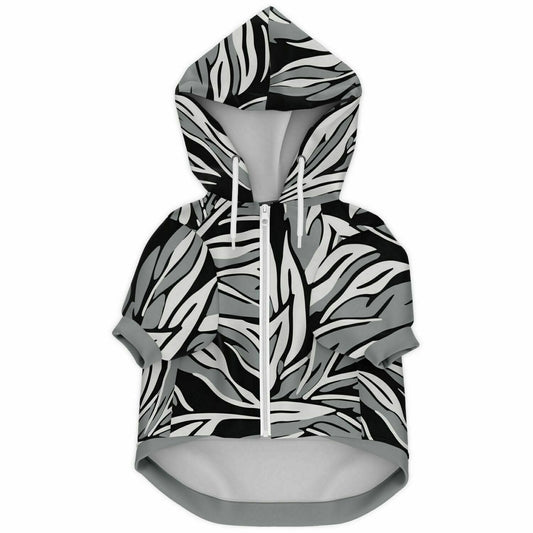 SILVER LEAF DOG HOODIE