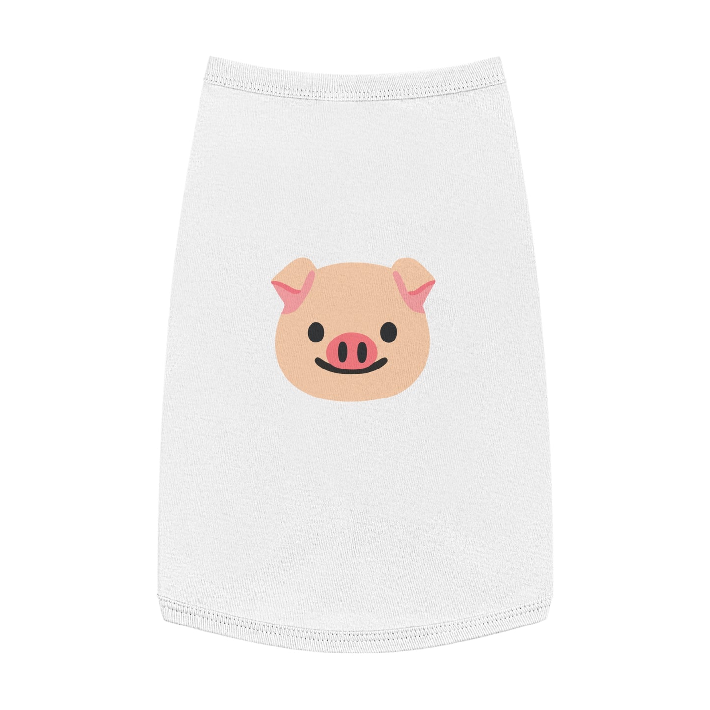 PIGGY EMOJI DOG T-SHIRT