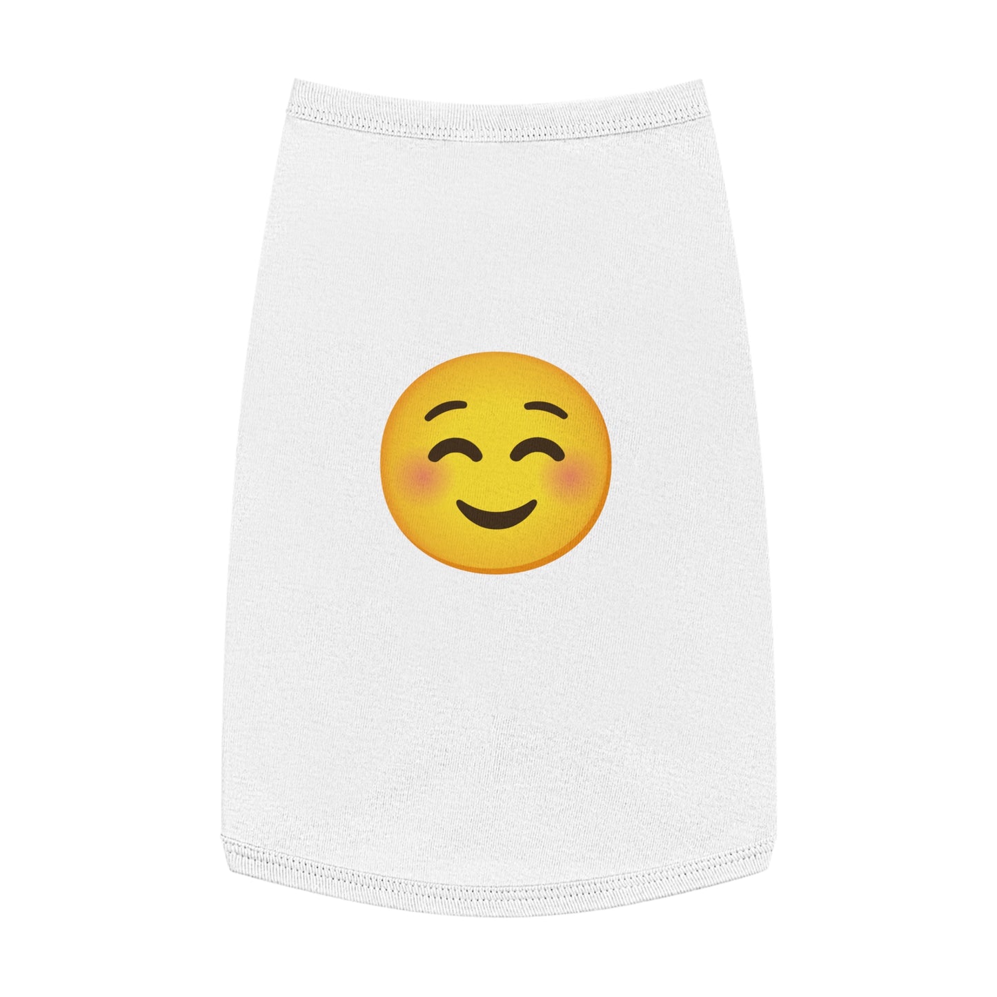 HAPPY EMOJI DOG T-SHIRT