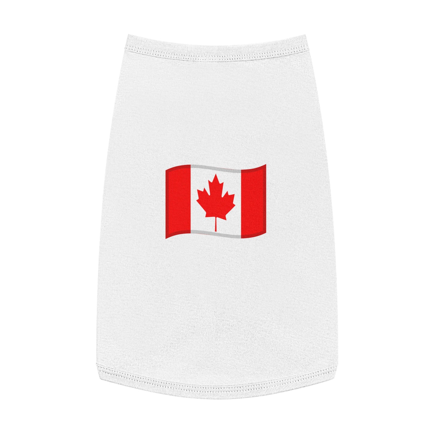 CANADA FLAG EMOJI DOG T-SHIRT