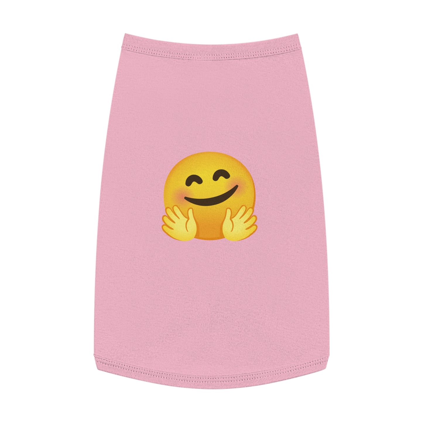 LET'S HUG EMOJI DOG T-SHIRT