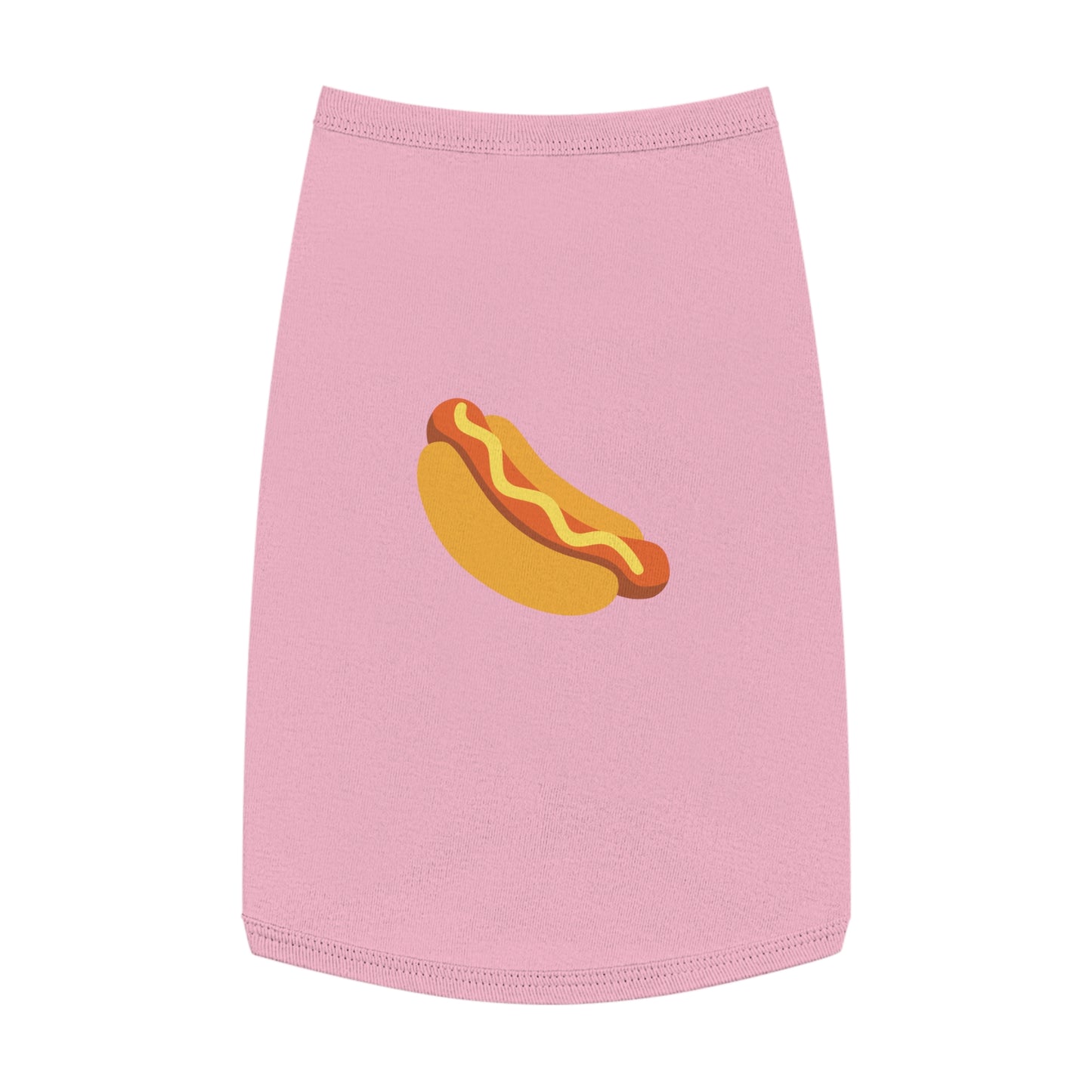 HOTDOG EMOJI DOG T-SHIRT