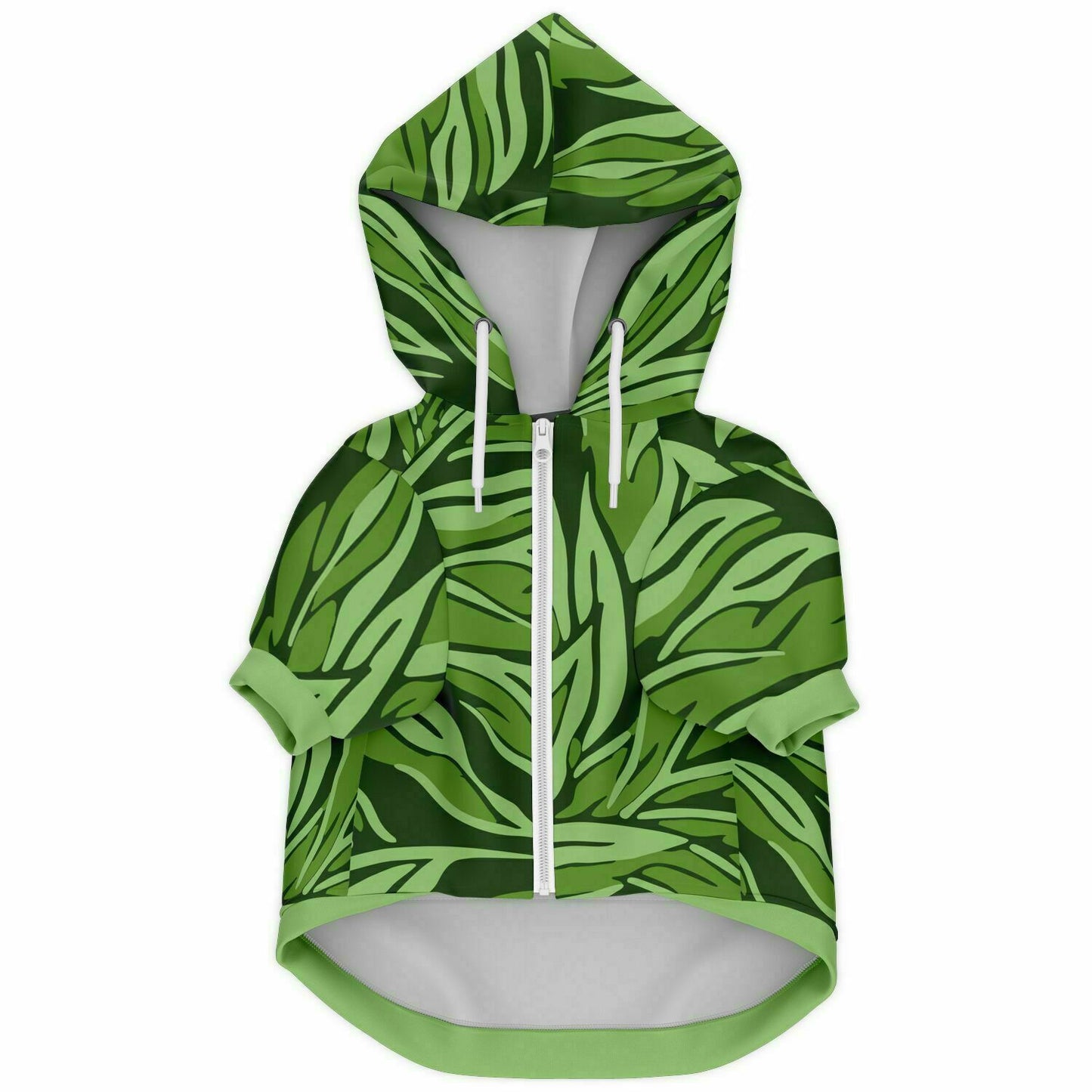 GREEN LEAF DOG HOODIE