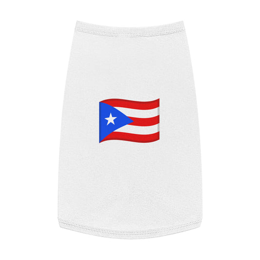 PUERTO RICO FLAG EMOJI DOG T-SHIRT