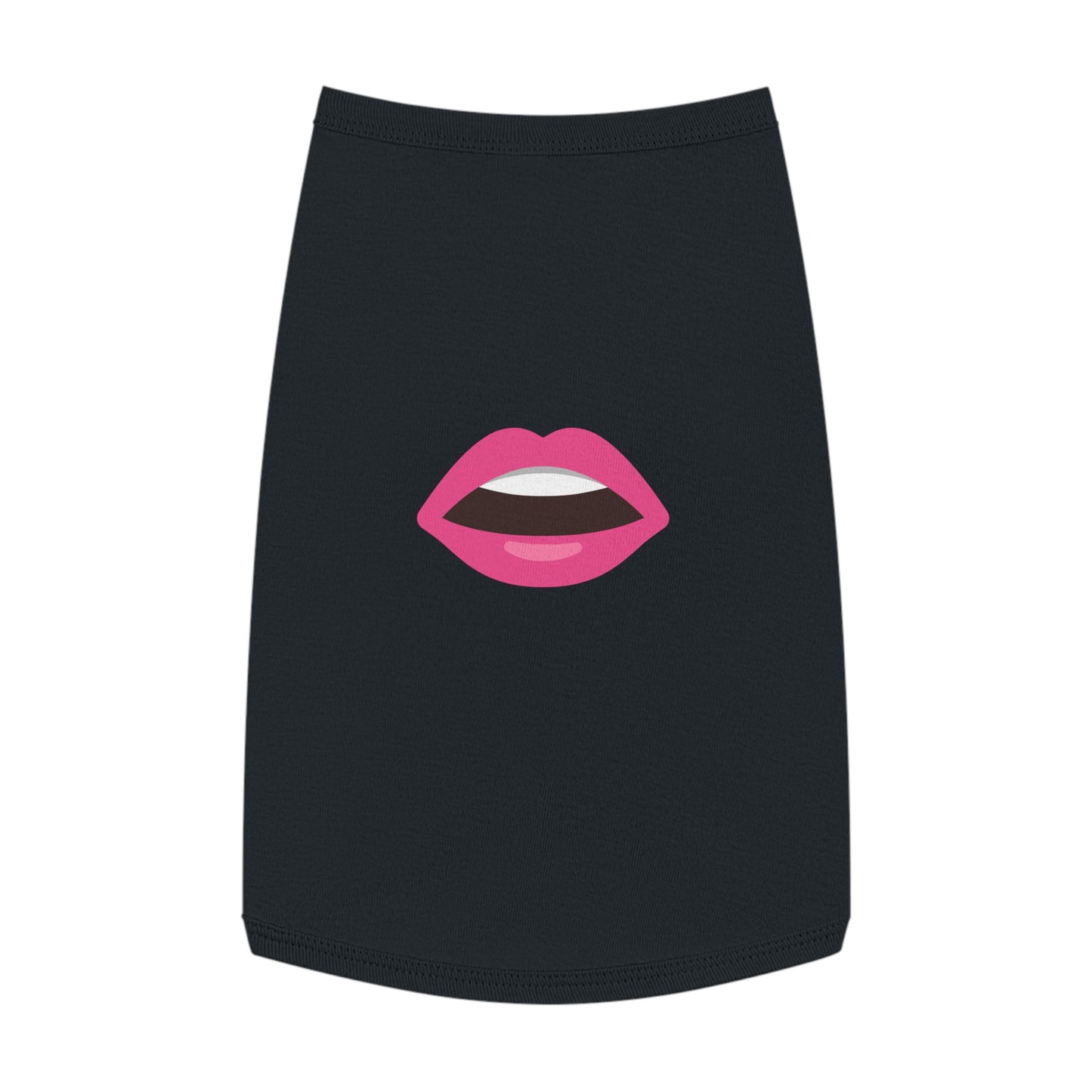 LIPS EMOJI DOG T-SHIRT