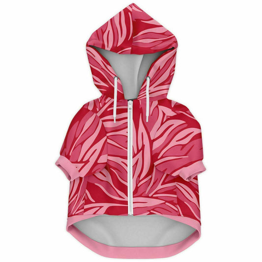 STRAWBERRY LEAF DOG HOODIE