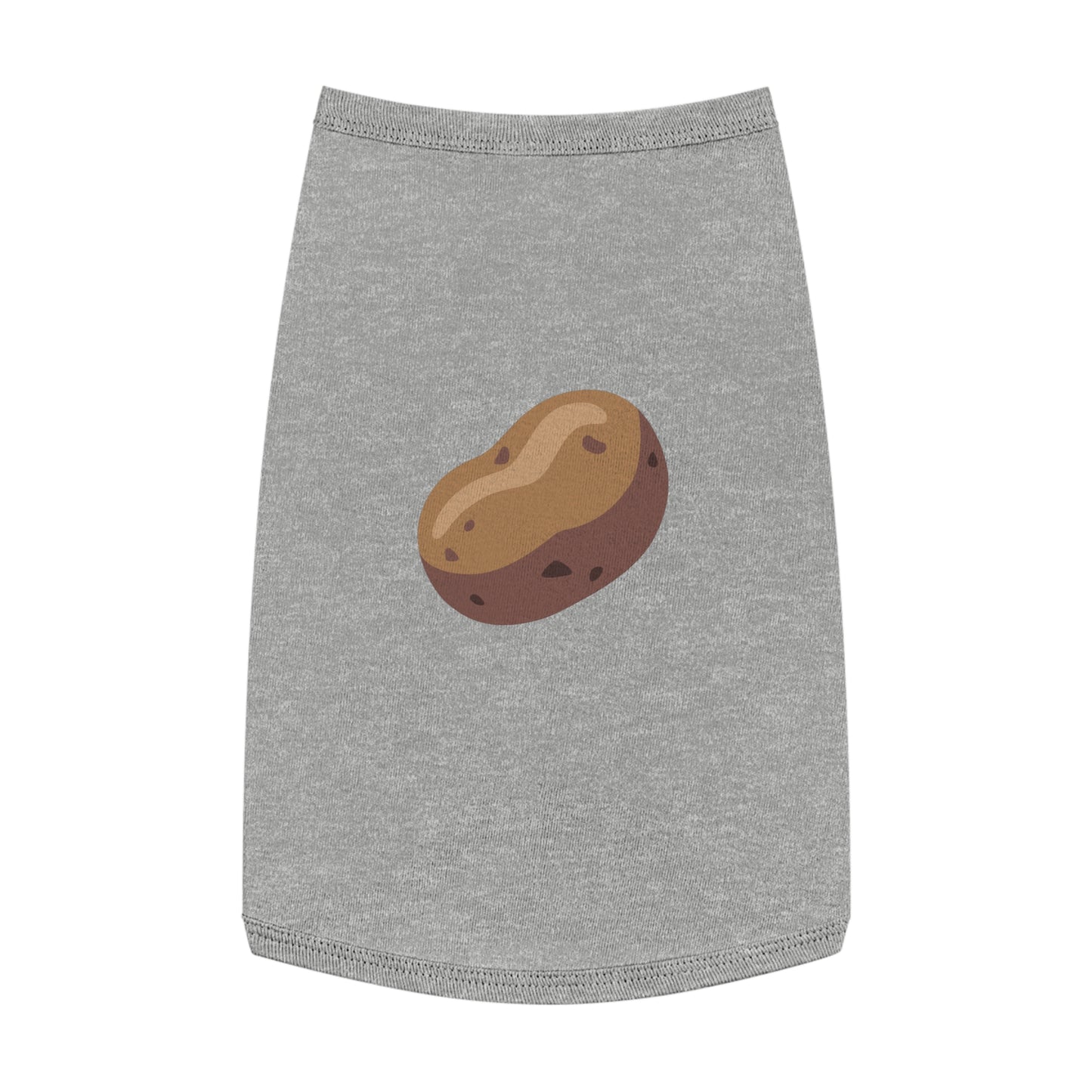 POTATO EMOJI DOG T-SHIRT