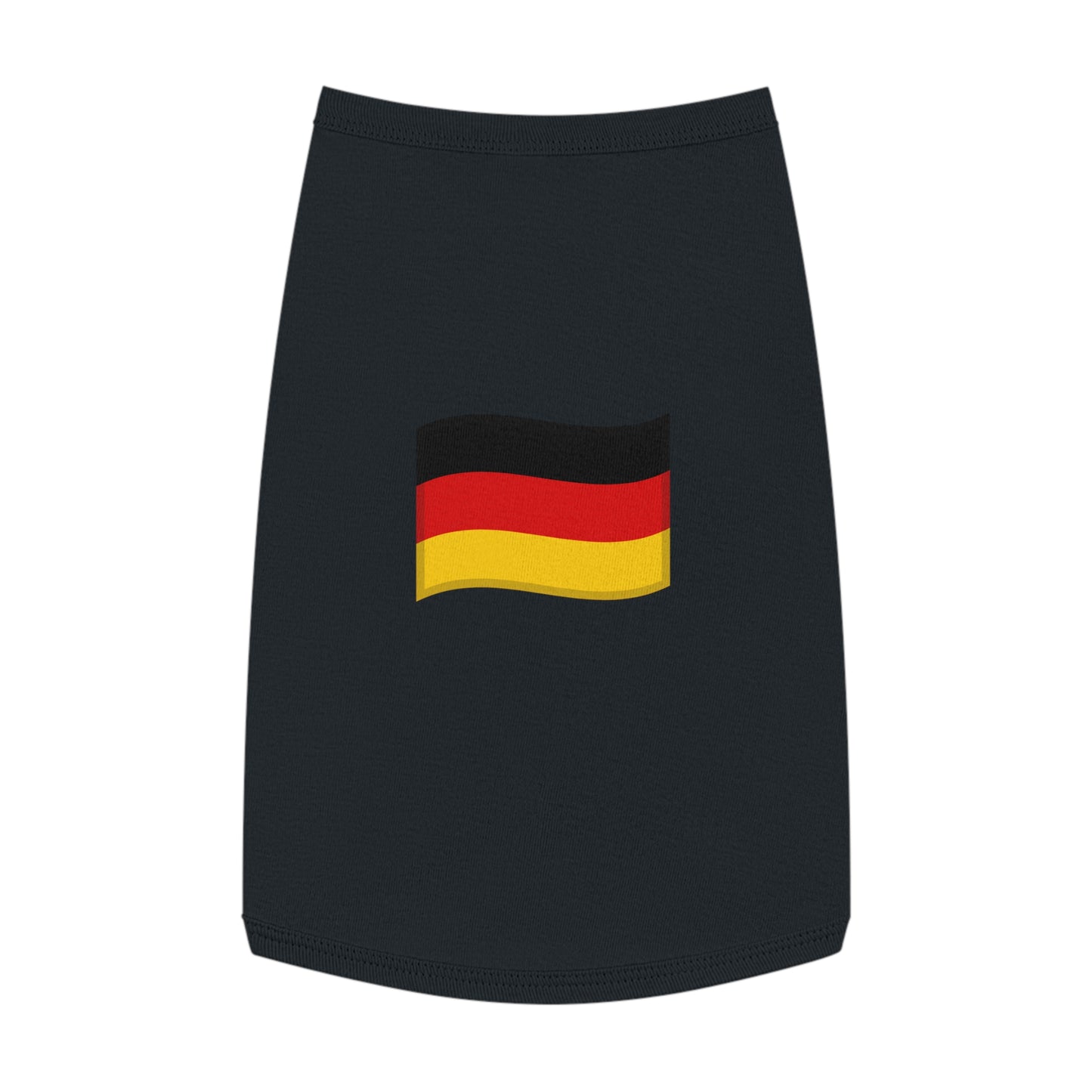 GERMANY FLAG EMOJI DOG T-SHIRT