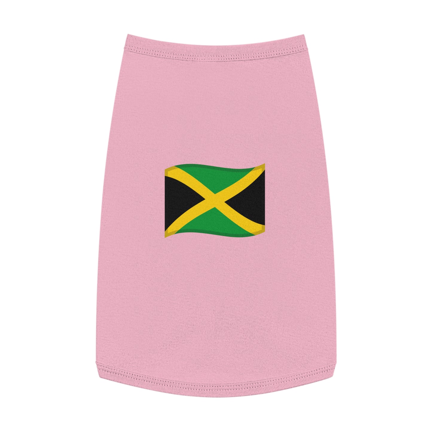 JAMAICA FLAG EMOJI DOG T-SHIRT