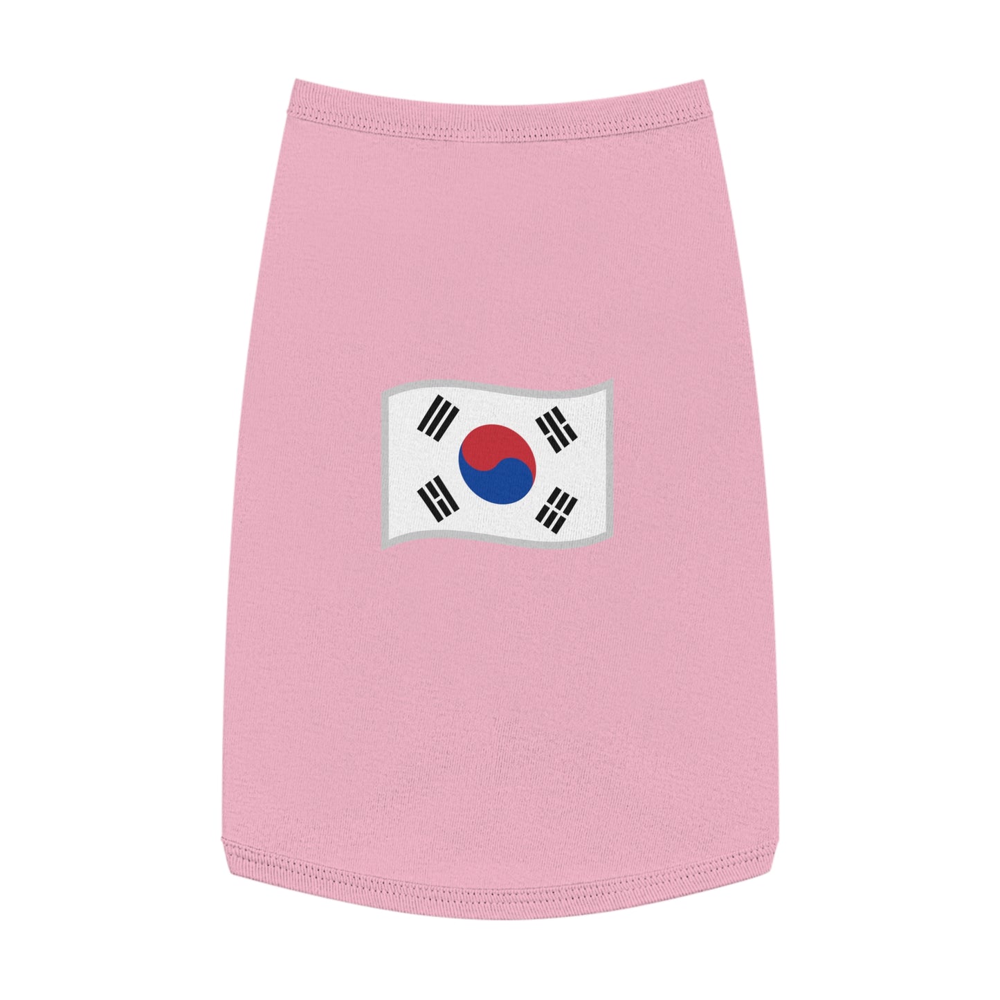 SOUTH KOREA FLAG EMOJI DOG T-SHIRT