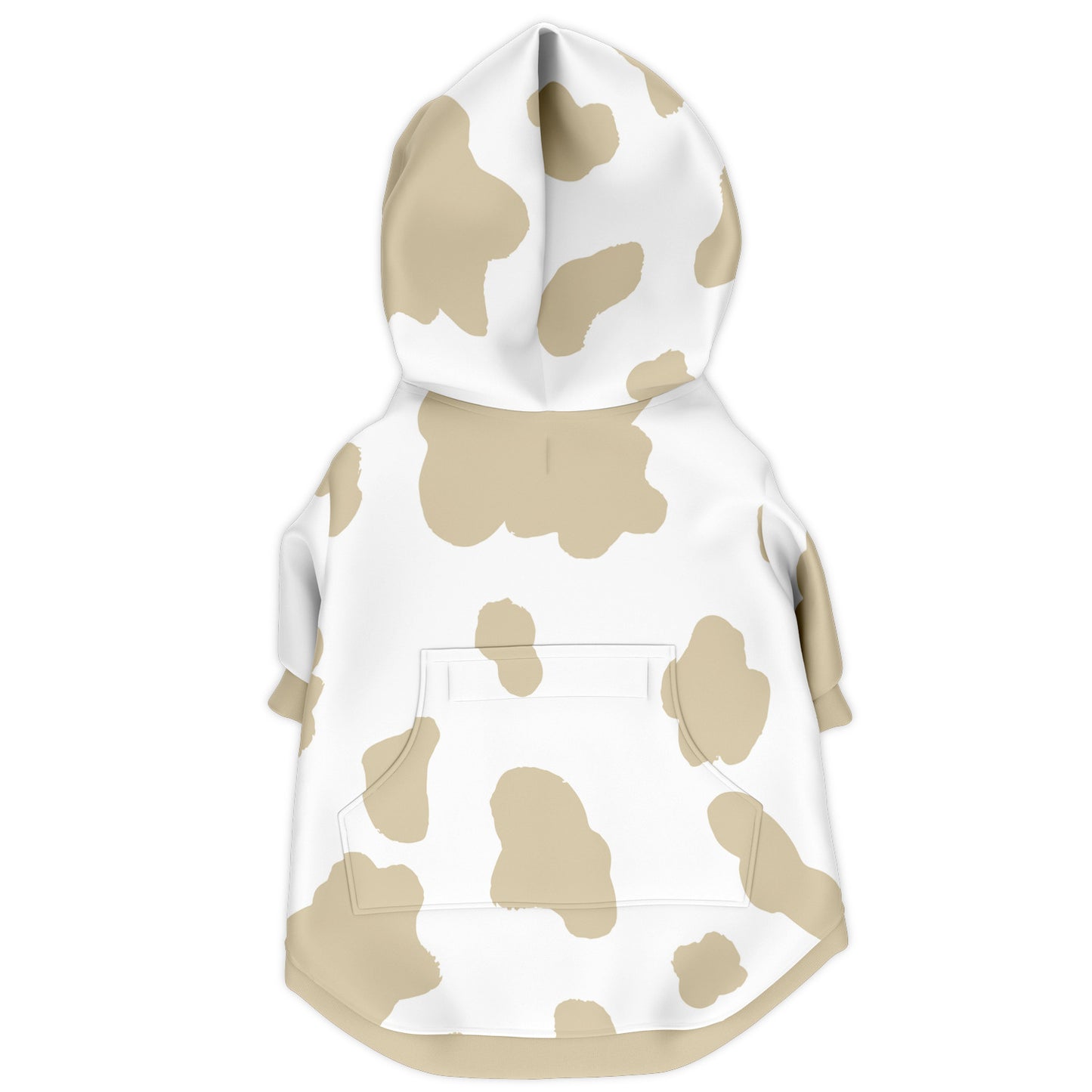 CREAM COW DOG HOODIE