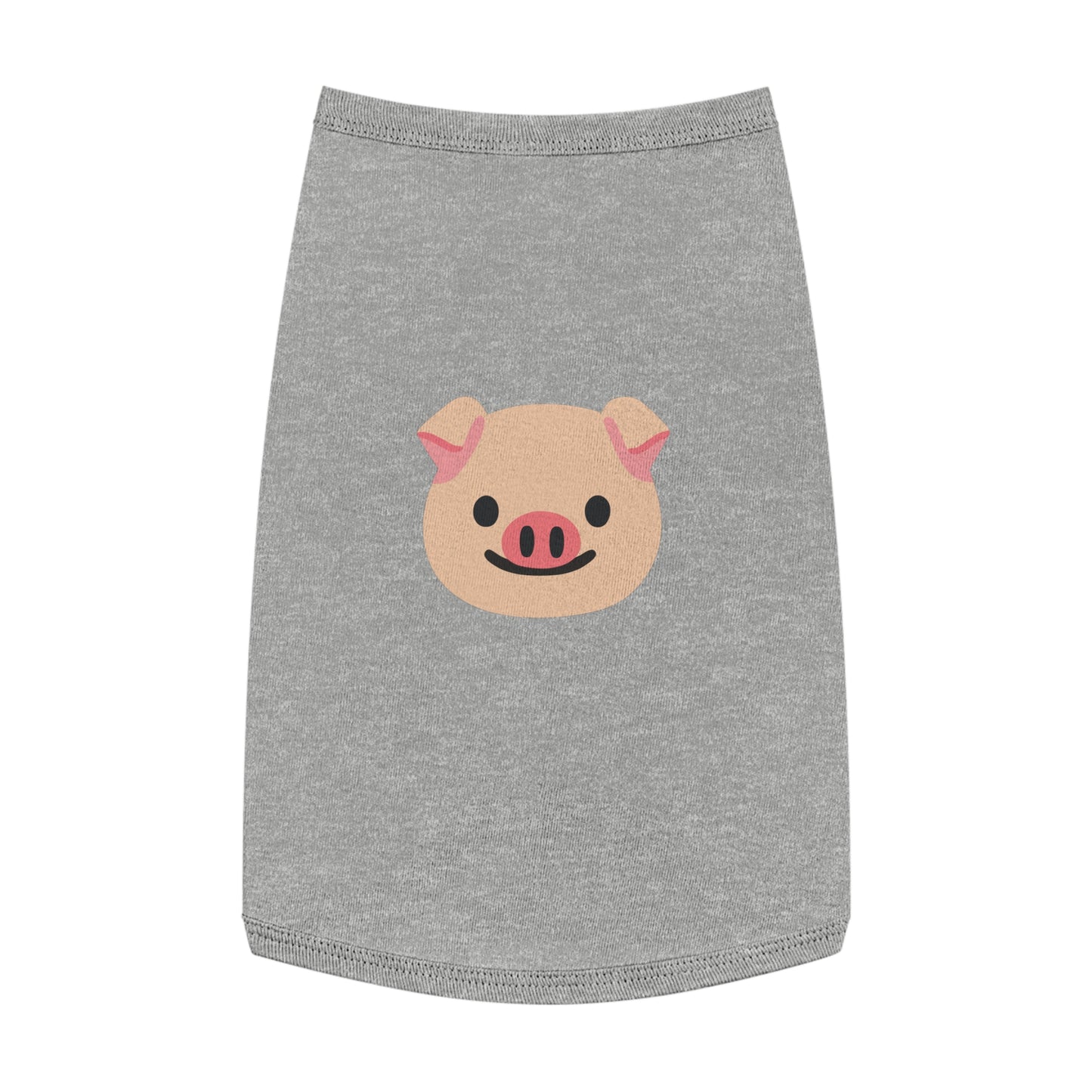 PIGGY EMOJI DOG T-SHIRT