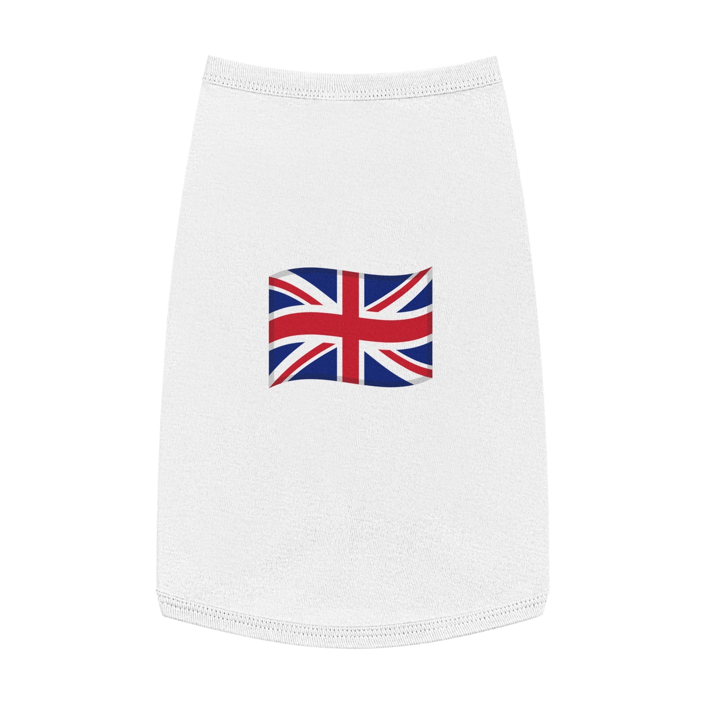 UNITED KINGDOM FLAG EMOJI DOG T-SHIRT