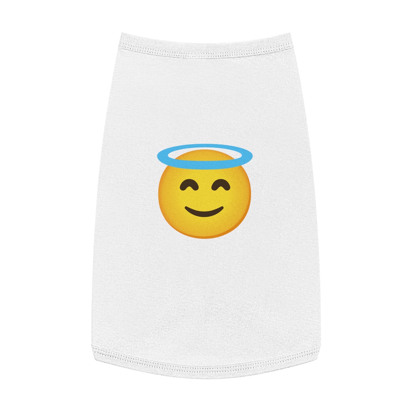 ANGEL EMOJI DOG T-SHIRT