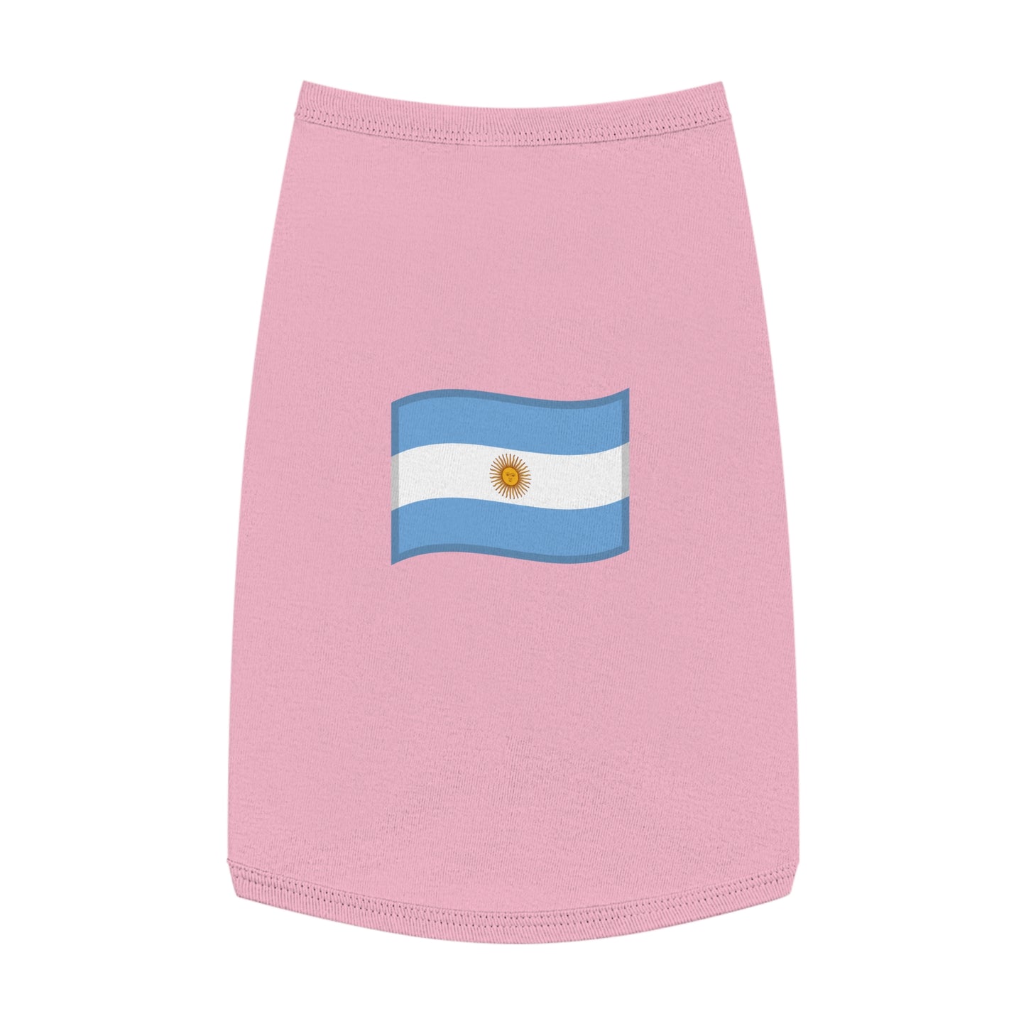 ARGENTINA FLAG EMOJI DOG T-SHIRT