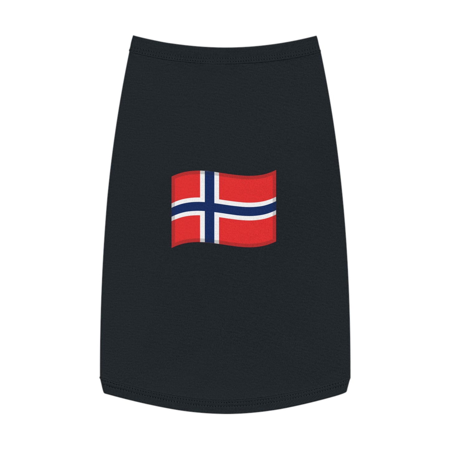 NORWAY FLAG EMOJI DOG T-SHIRT