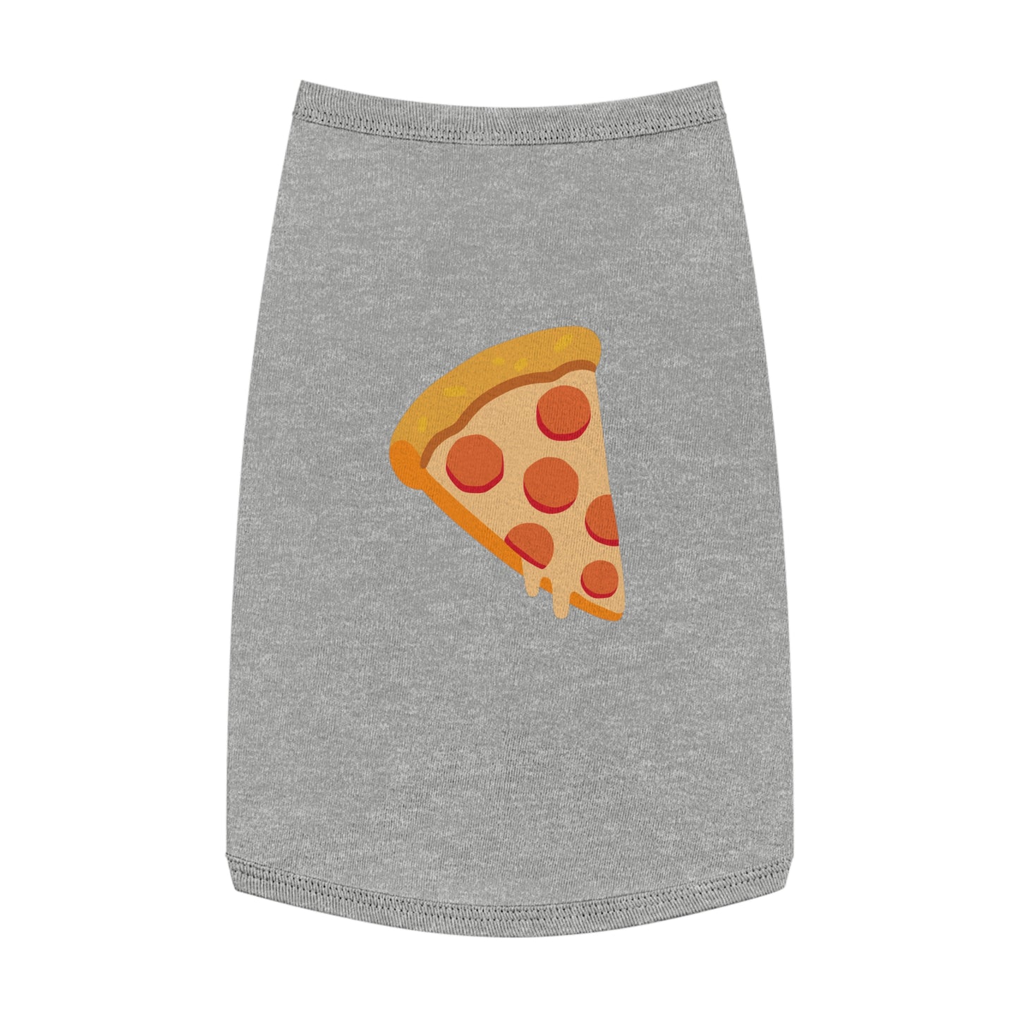 PIZZA EMOJI DOG T-SHIRT