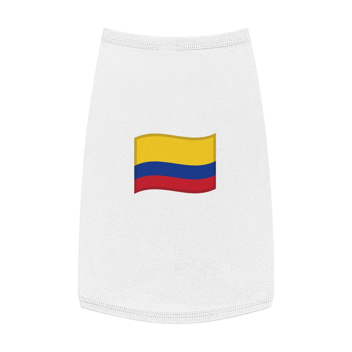 COLOMBIA FLAG EMOJI DOG T-SHIRT