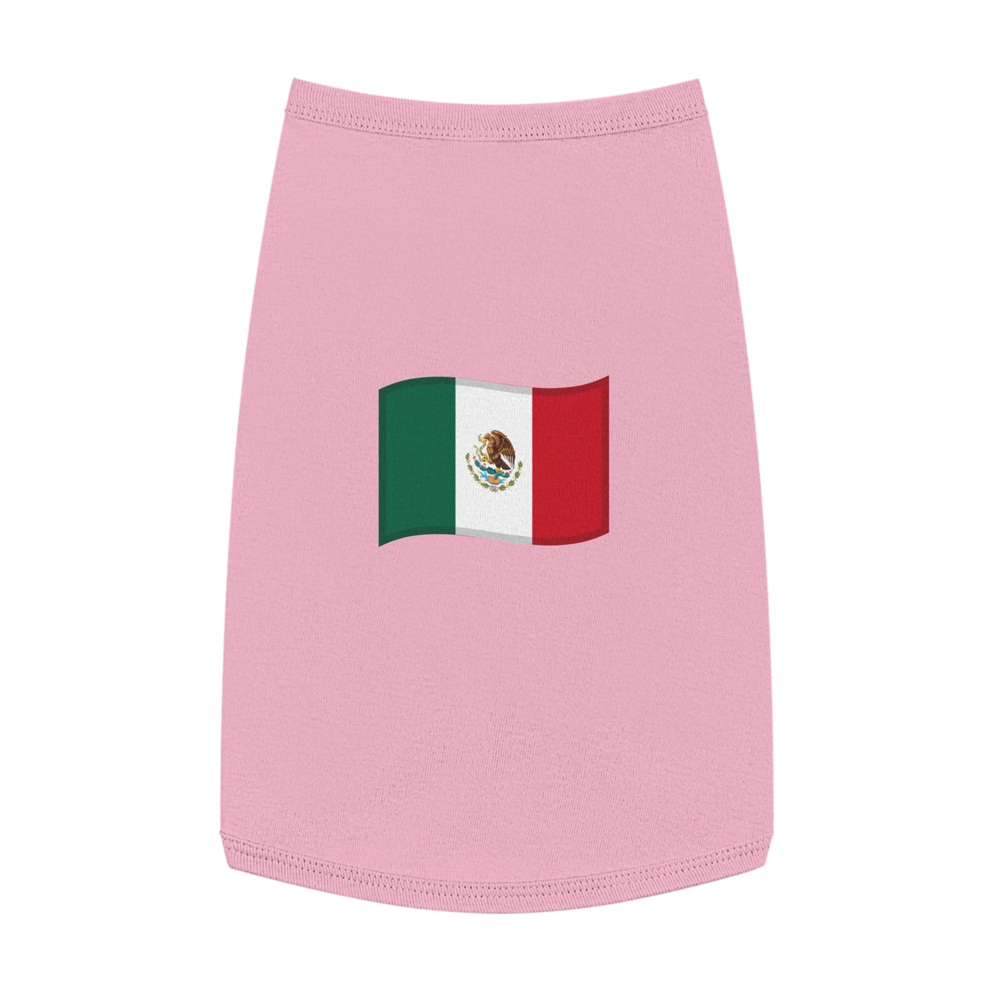 MEXICO FLAG EMOJI DOG T-SHIRT