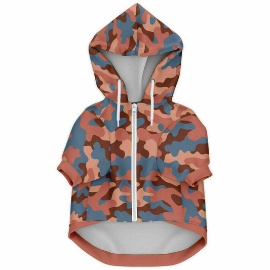 REDROCK-DENIM CAMO DOG HOODIE