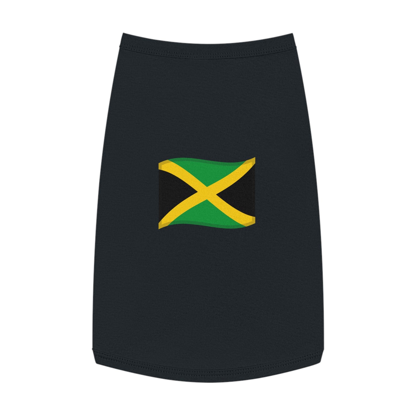 JAMAICA FLAG EMOJI DOG T-SHIRT