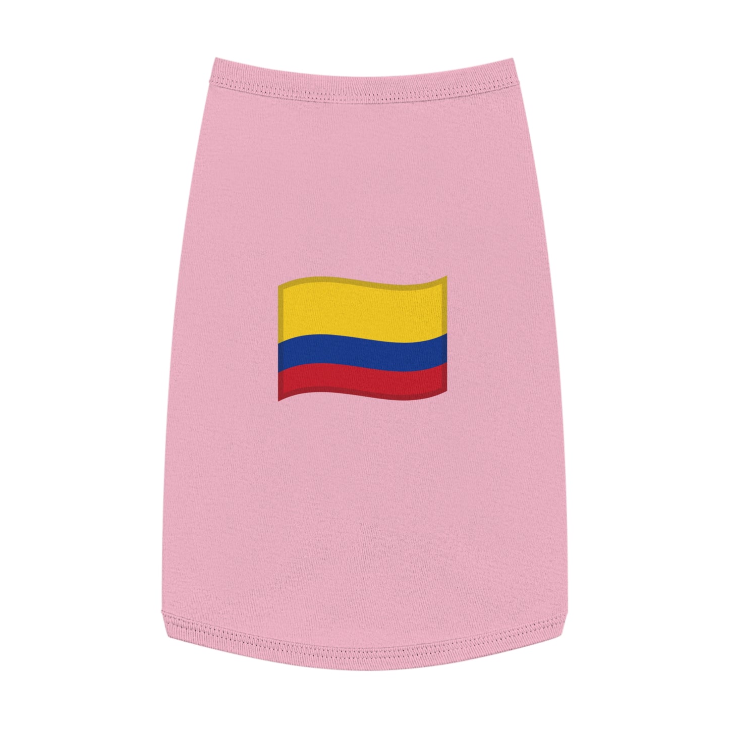 COLOMBIA FLAG EMOJI DOG T-SHIRT