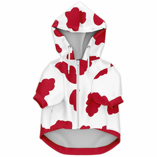 RED COW DOG HOODIE