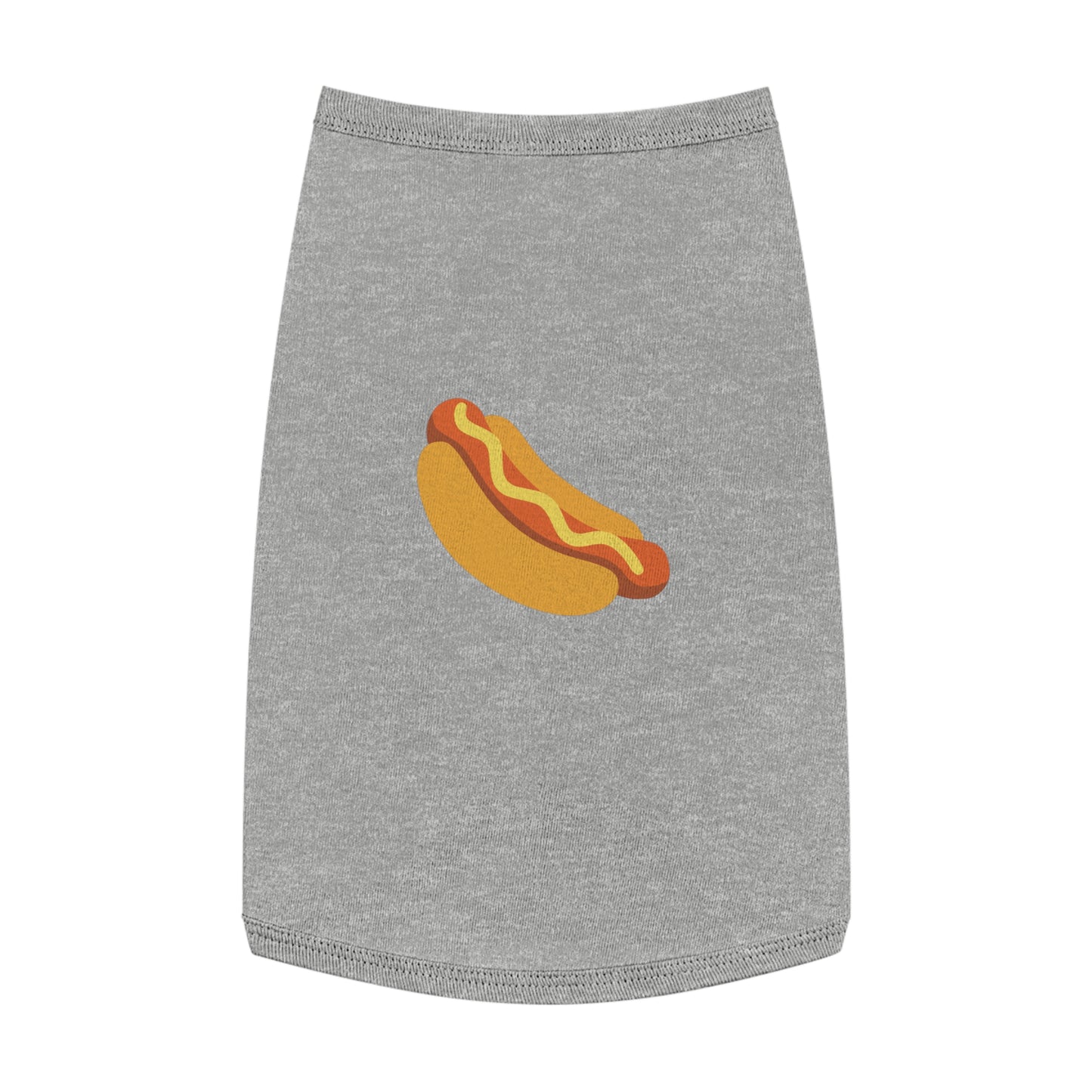 HOTDOG EMOJI DOG T-SHIRT