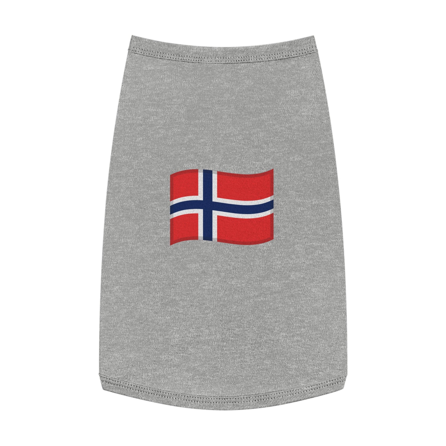 NORWAY FLAG EMOJI DOG T-SHIRT