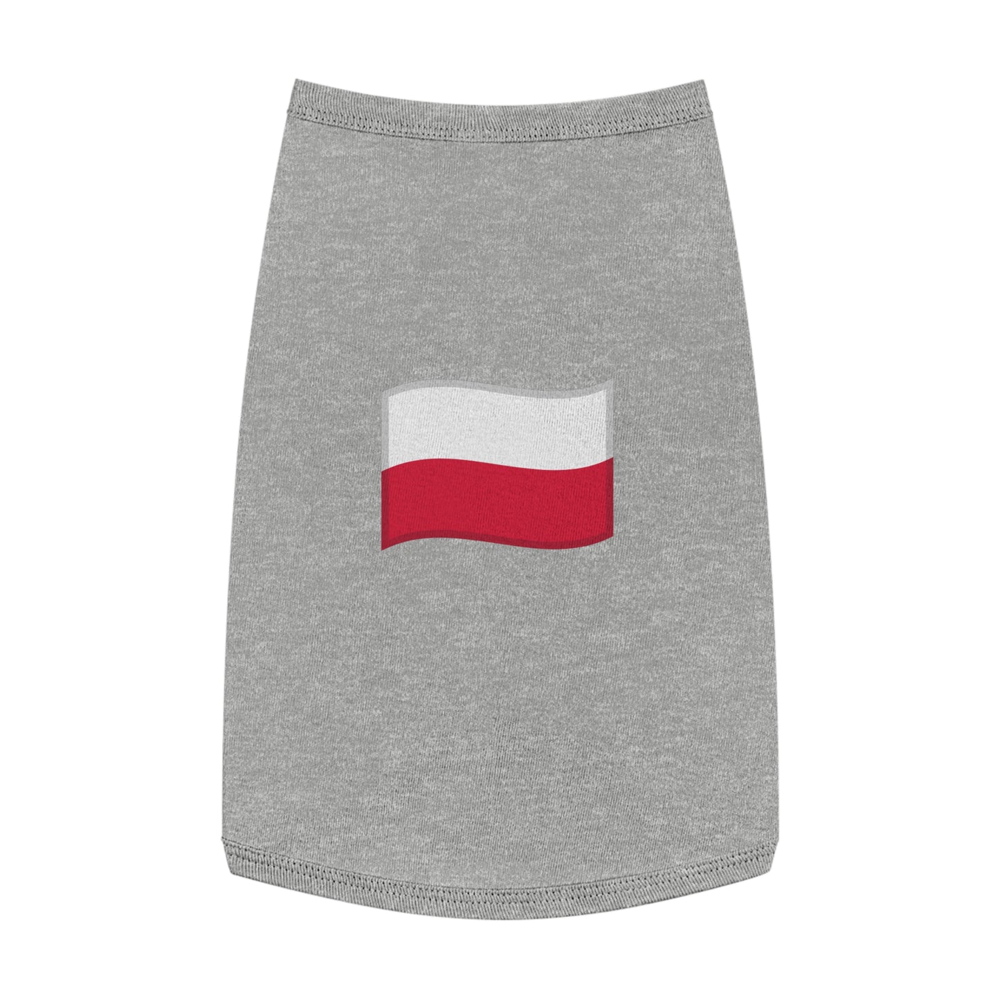 POLAND FLAG EMOJI DOG T-SHIRT