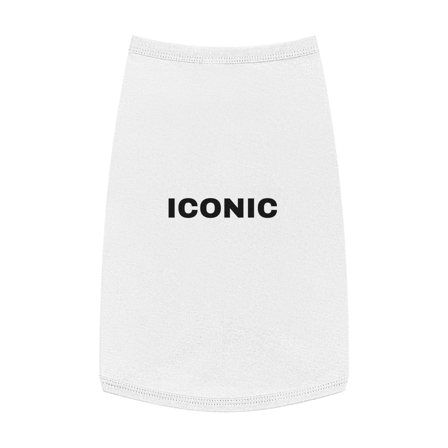 ICONIC (BLACK TEXT) DOG T-SHIRT