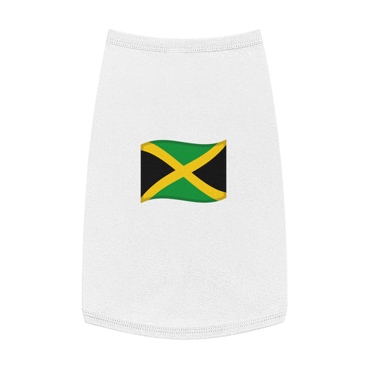 JAMAICA FLAG EMOJI DOG T-SHIRT