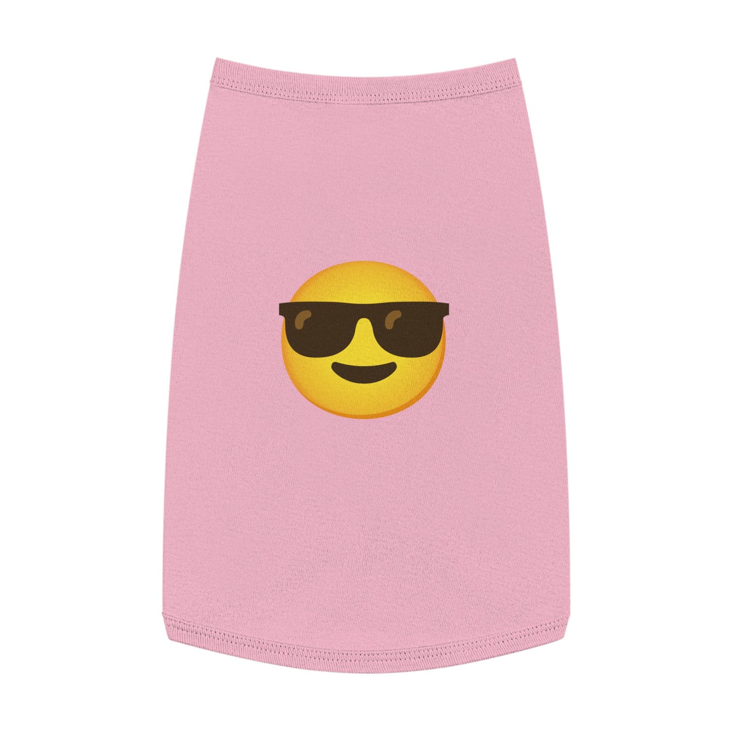 MR COOL EMOJI DOG T-SHIRT