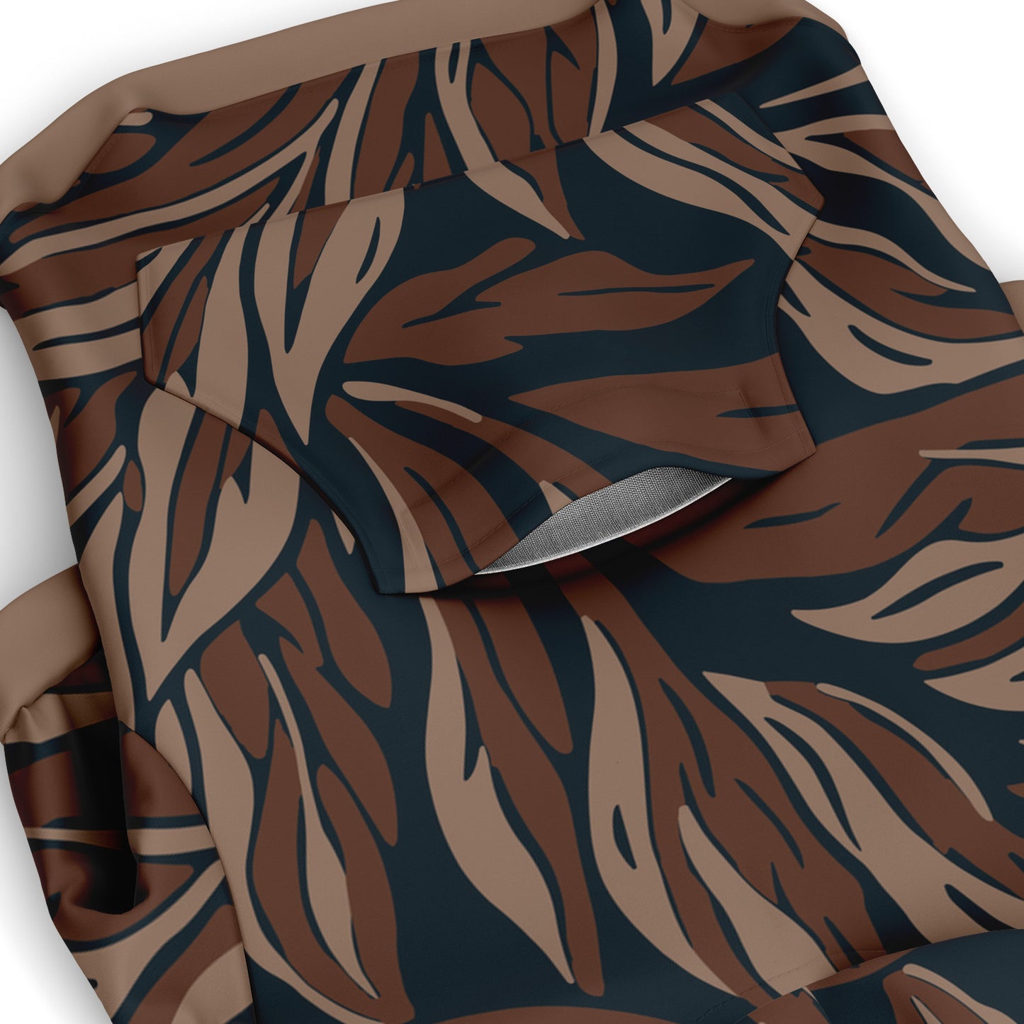 Pocket preview of Jupiter Leaf dog hoodie.