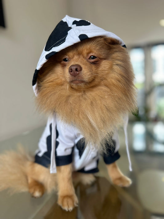 CLASSIC COW DOG HOODIE