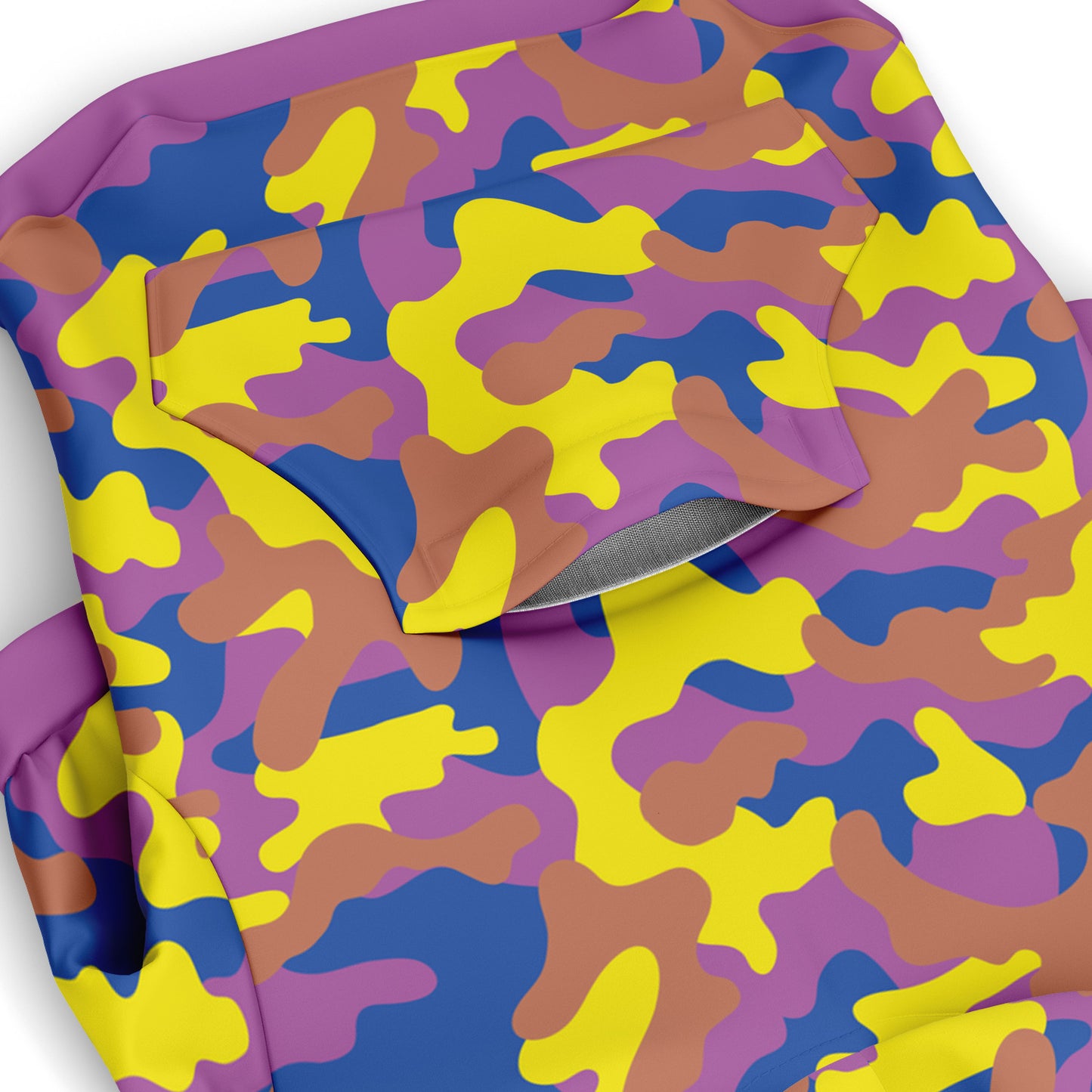 BERRY-BURST CAMO DOG HOODIE