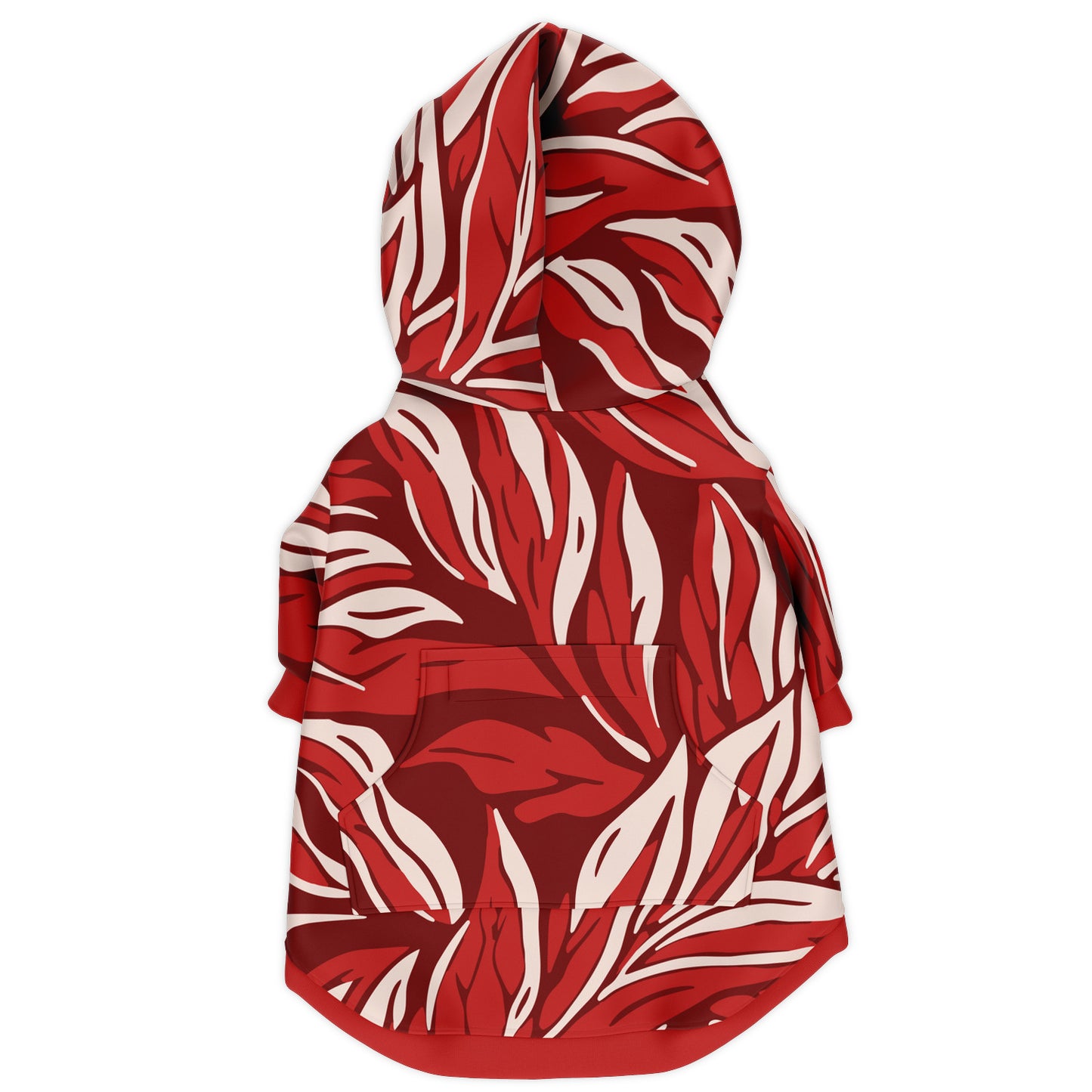 RED LEAF DOG HOODIE