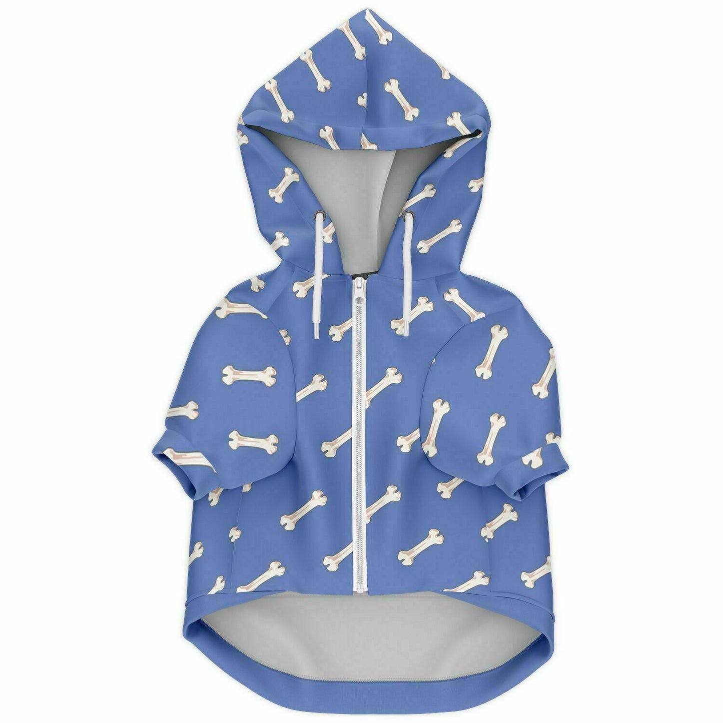 BLUE BONES DOG HOODIE