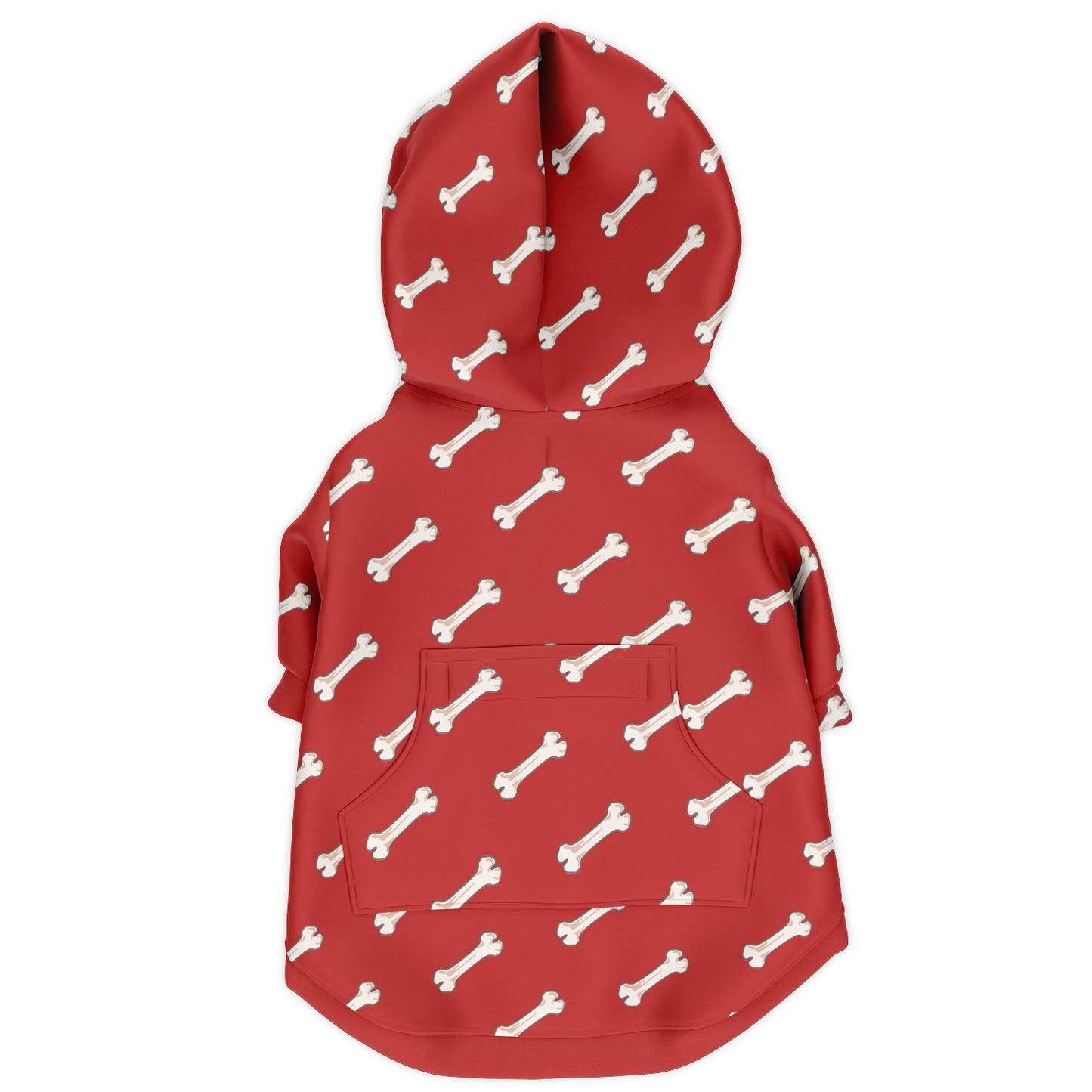 RED BONES DOG HOODIE