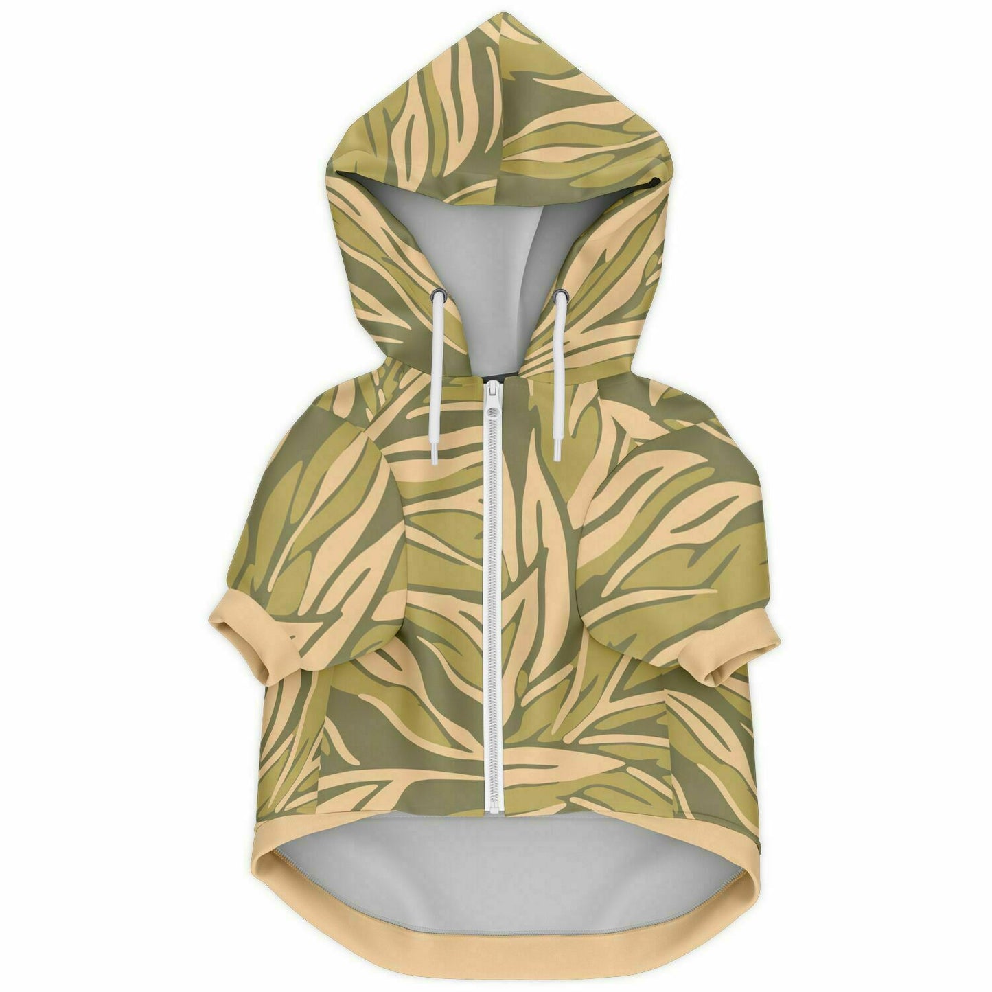 OLIVE LEAF DOG HOODIE